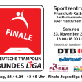 50. Jubiläum der Trampolin Bundesliga im Sportzentrum Frankfurt-Kalbach