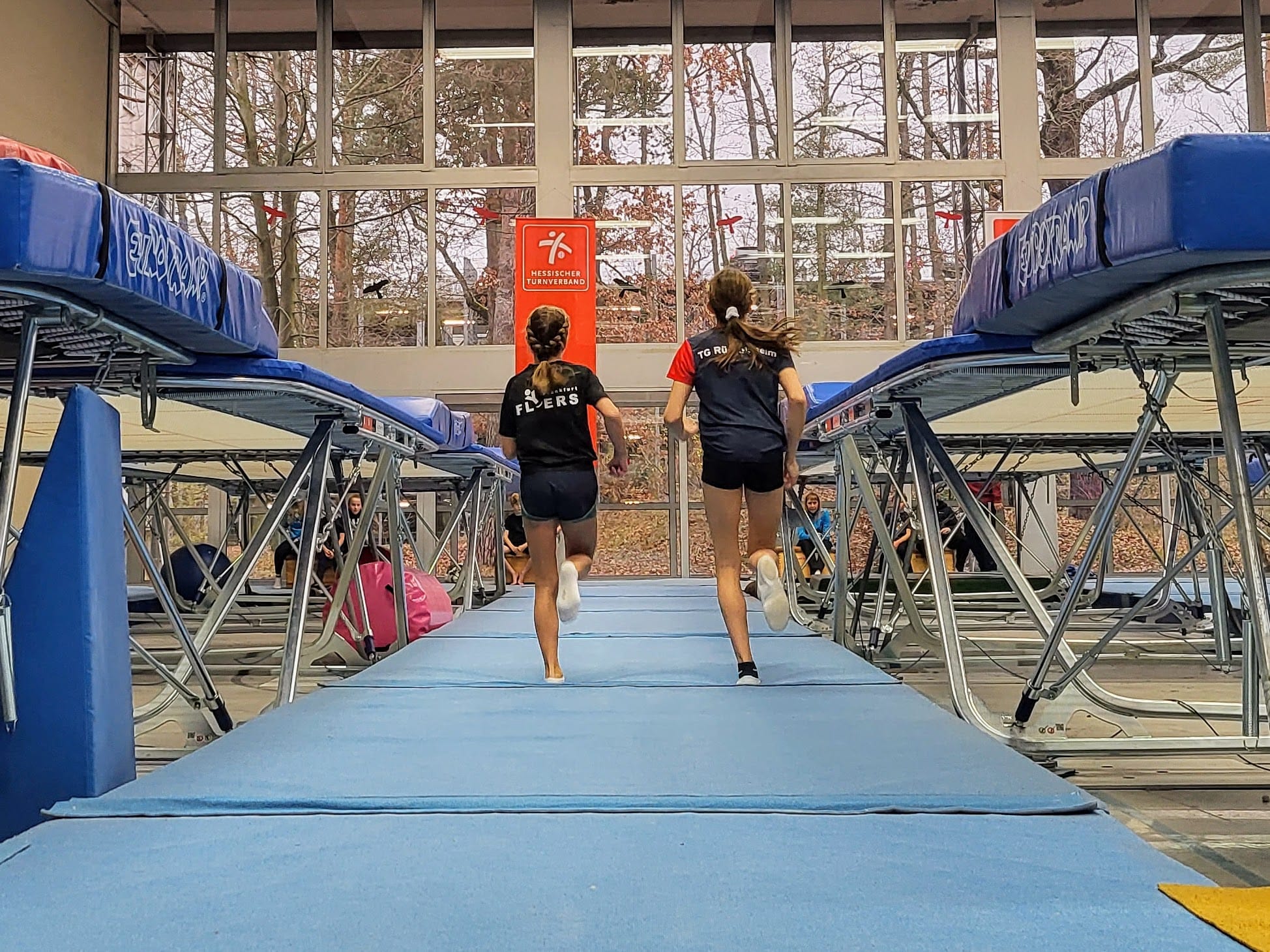 Landeskadertest am Bundesstützpunkt Frankfurt